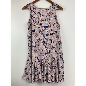 She + Sky size Small Women’s Pink Gray Blue Floral Sleeveless Dress